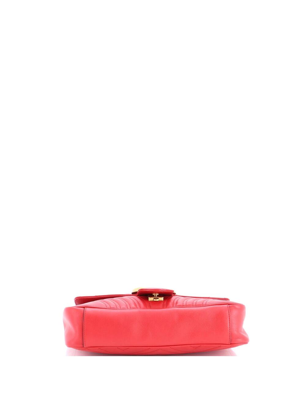 Gucci Gg Marmont Flap Bag Matelasse #275413G18B - Picture 4 of 6